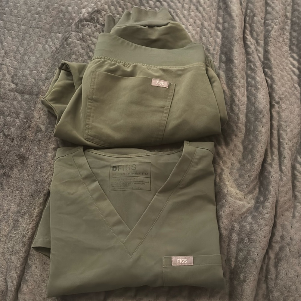 Figs green scrub set M/MP